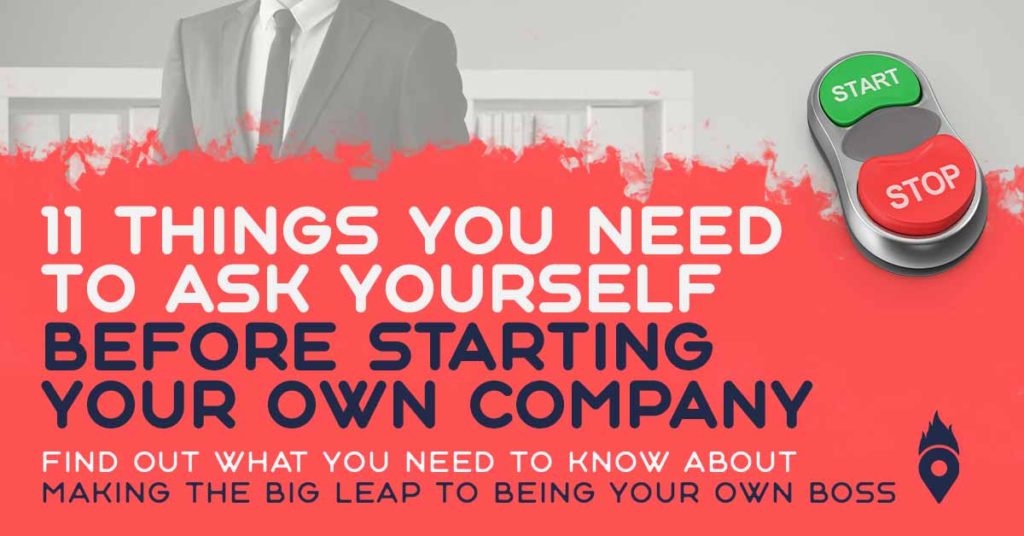 11 things to ask yourself before starting a company